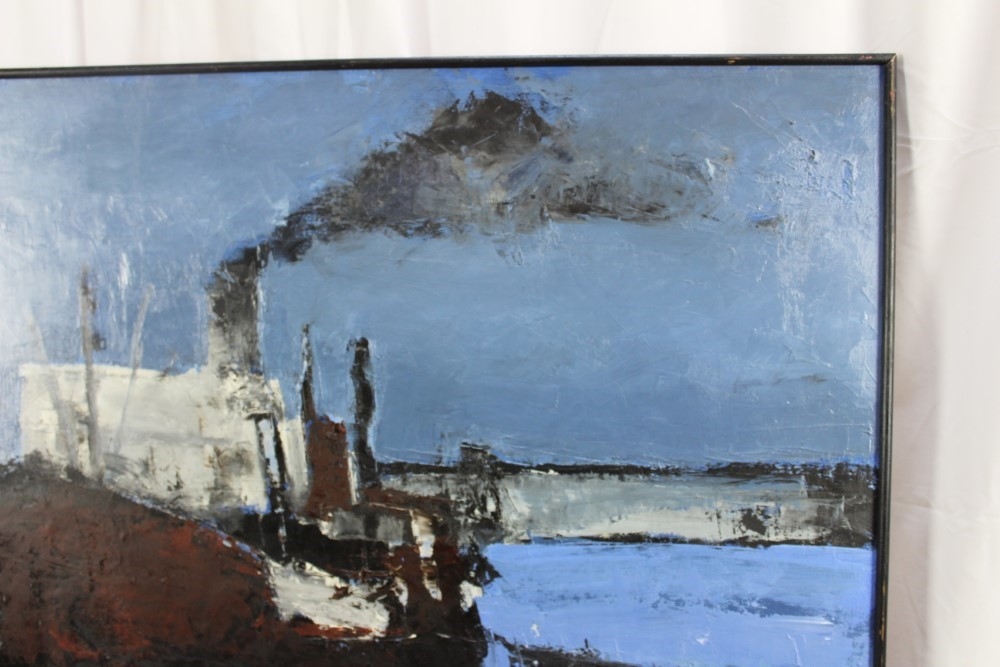 Artwork by Jacques Dauffin, Devant Groix, Made of oil on canvas