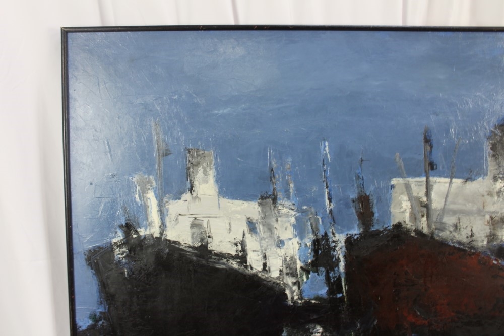 Artwork by Jacques Dauffin, Devant Groix, Made of oil on canvas