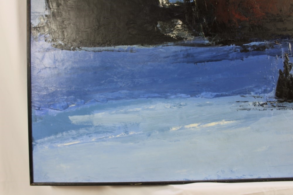 Artwork by Jacques Dauffin, Devant Groix, Made of oil on canvas