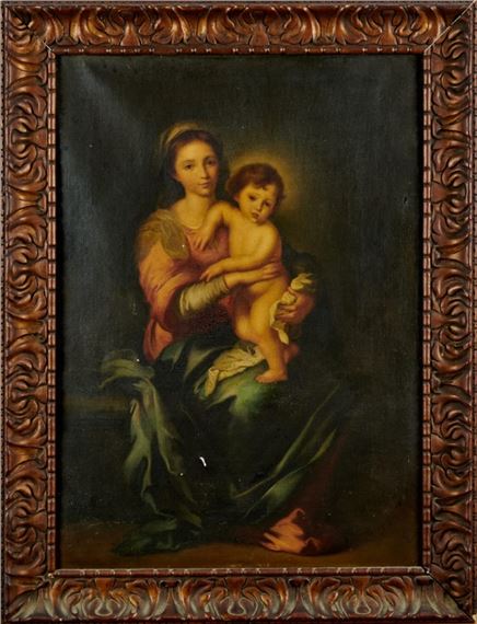 Bartolomé Estebán‏ Murillo | The Madonna and Child | MutualArt