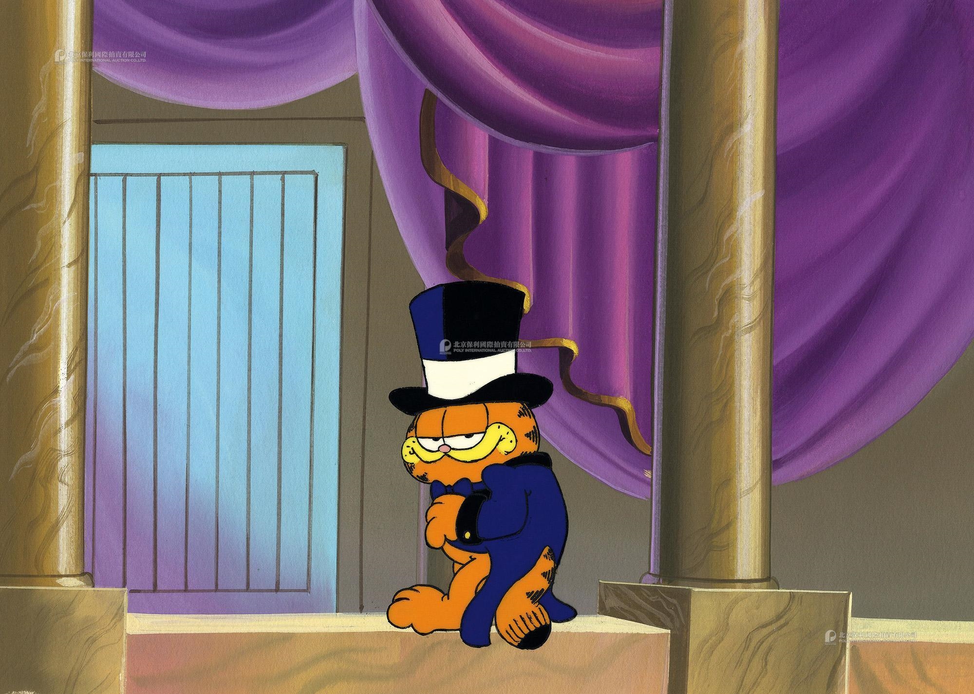 Jim Davis GARFIELD THE CAT (1982) MutualArt