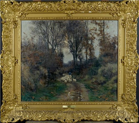 Le retour des moutons by Émile Van Doren