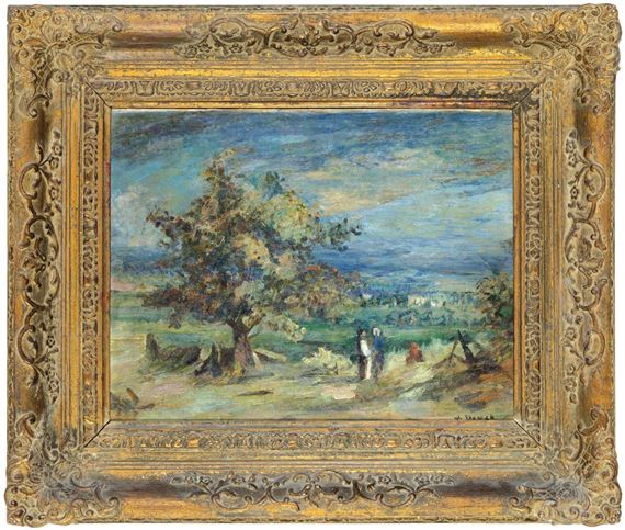 Summer landscape near Litoměřice by Willi Nowak