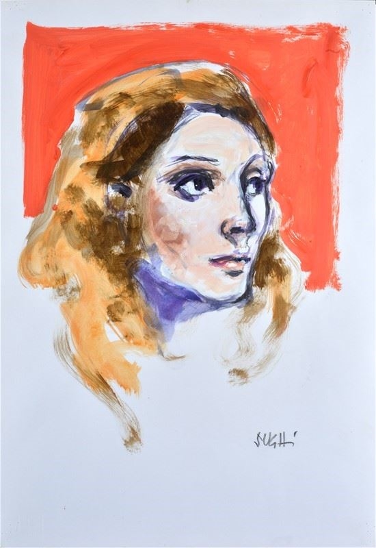 Ritratto di donna by Alberto Sughi