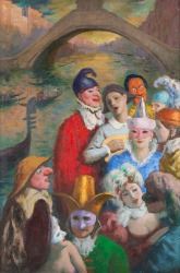 "Carnaval" by Léonid Frechkop, 1964