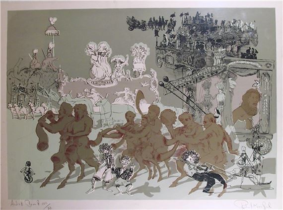 Children of all Ages from the Circus Suite by Robert Munford, circa 1975