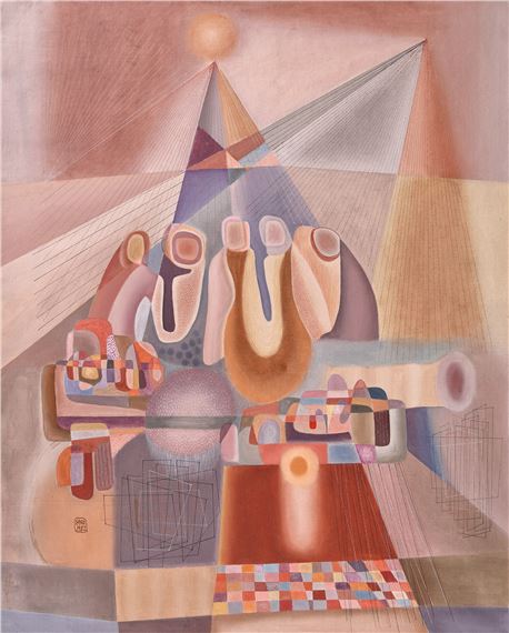 Last Supper by Gheorghe Aurel Vlad, 1982