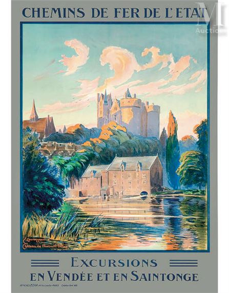 Château de Montreuil Bellay Excursions en SaintongeEdia by E. Couronneau, 1922