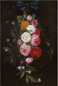 Chute de fleurs - Nicolas Von Verandael