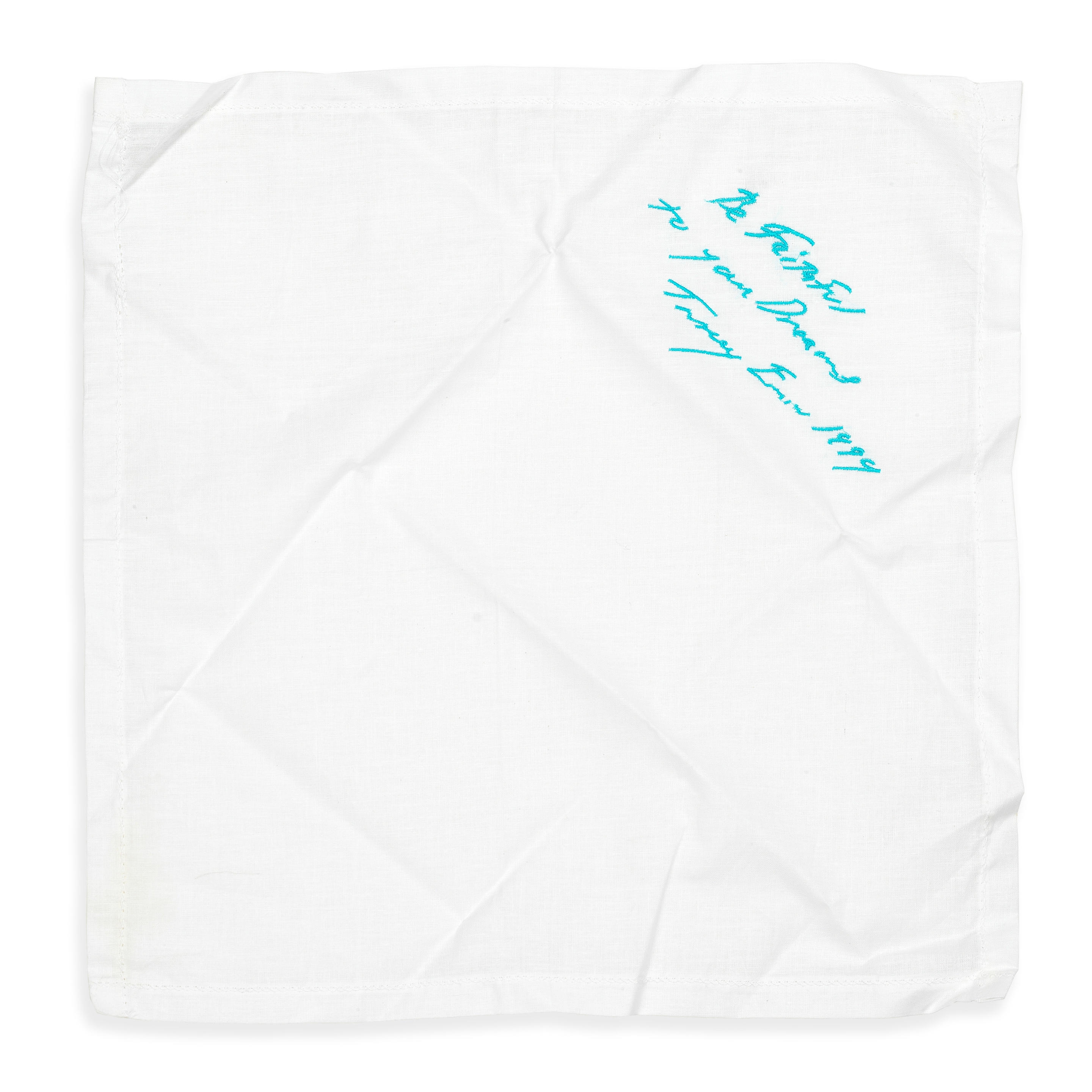 Tracey Emin, TRACEY EMIN X LONGCHAMP ALWAYS ME LE PLIAGE BAG WITH  ROSETTE LTD EDITION (2004)