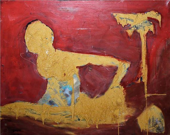 Tänzerische Figuration by Albrecht Genin, 1971