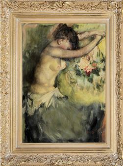 Weiblicher Halbakt - Heinz Meyer