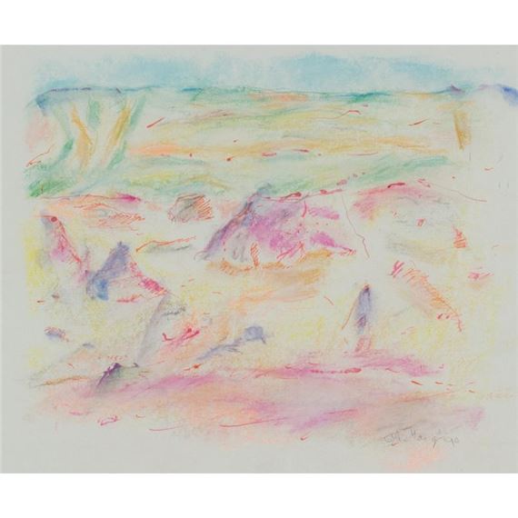 LANDSCAPE by Mary Macqueen, dated 90