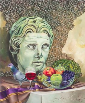 Alexander the Great, bird & fruits, - Onder Aydin