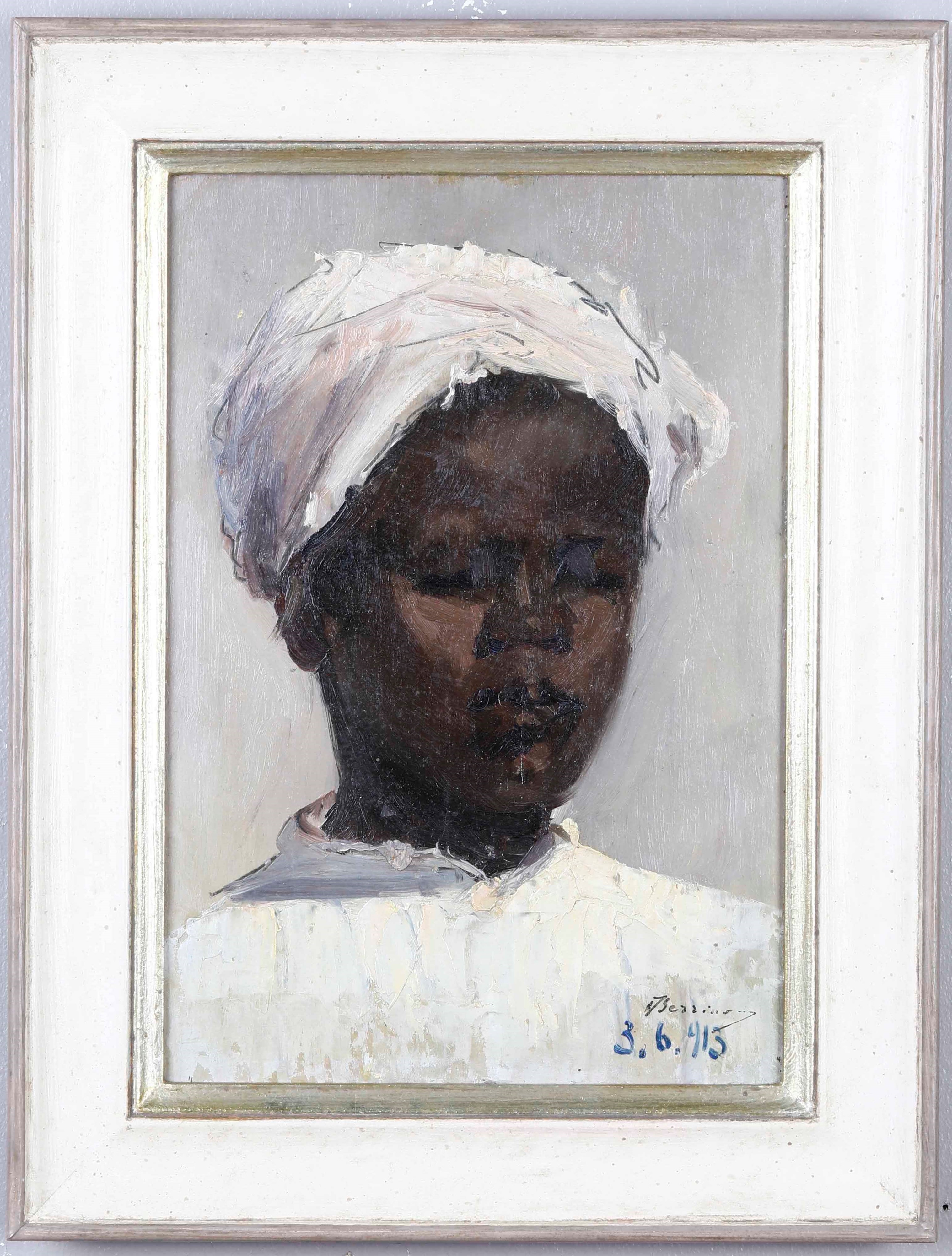 Artwork by Paolo Berrino, Ritratto di moretta