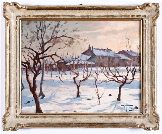 Paesaggio innevato by Vasco Menegozzo