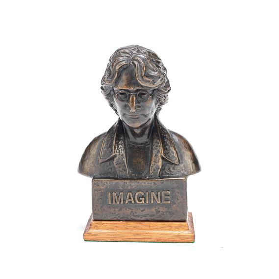 Allen Curran | A Bronzed Bust of John Lennon known as 'Imagine', 1984 ...