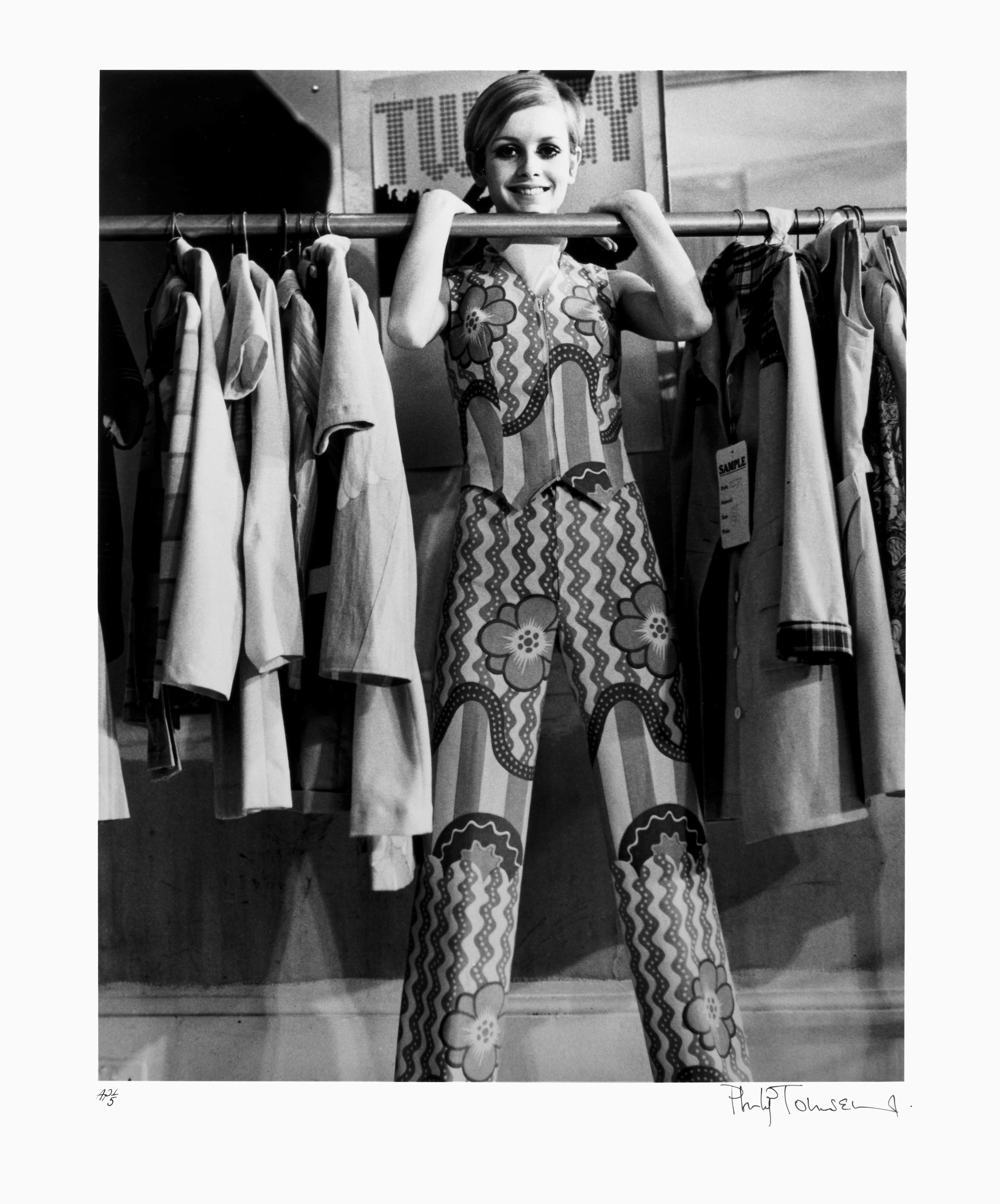 Twiggy by Philip Townsend, 1960s