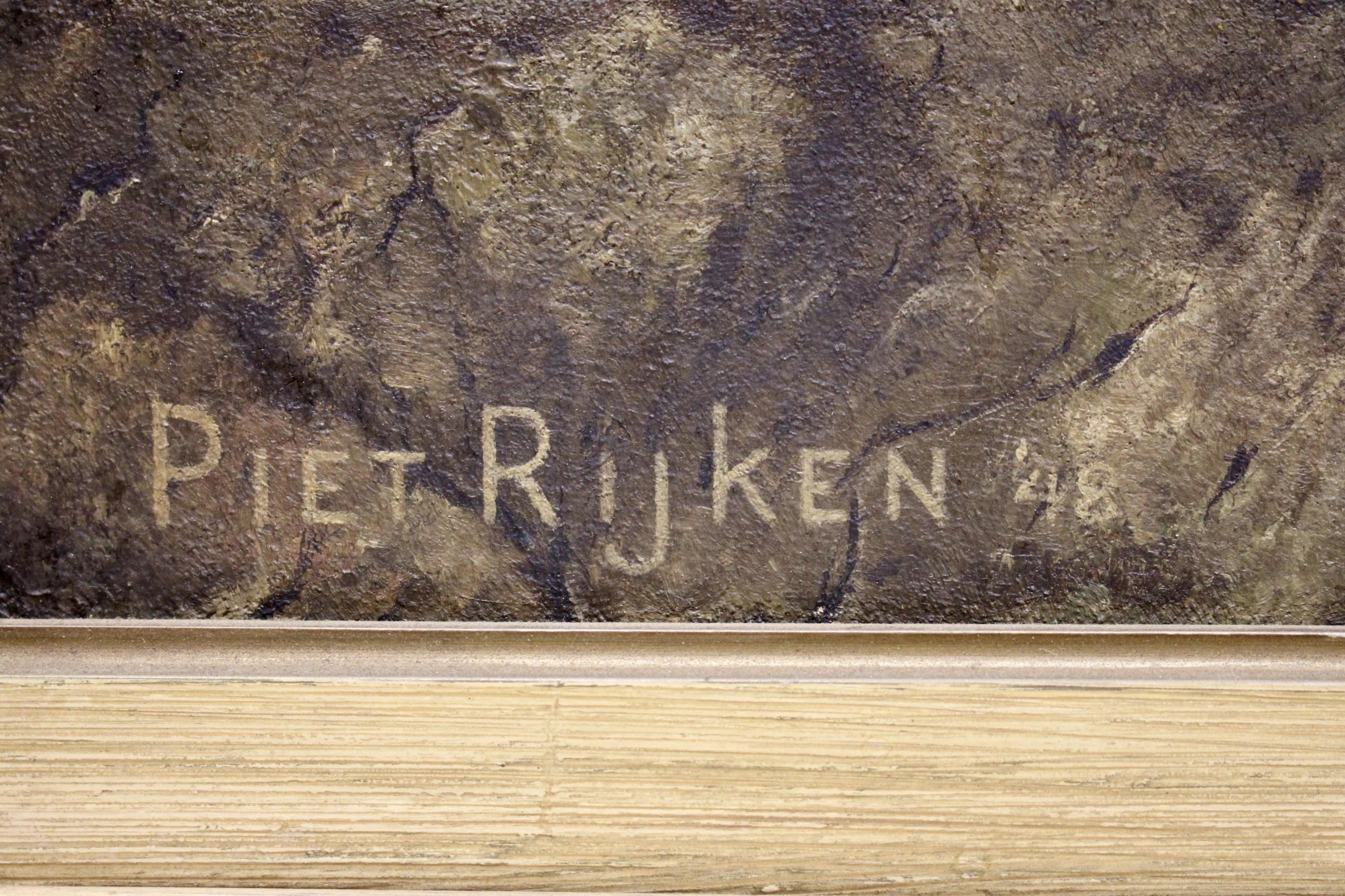 Artwork by Piet Rijken, Memento mori, Made of oil on canvas