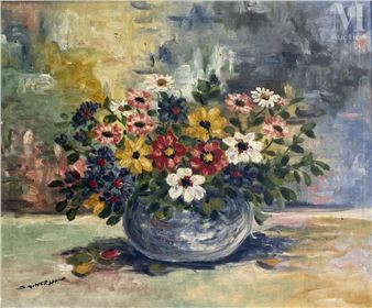 Bouquet de fleurs - S. von Krafft