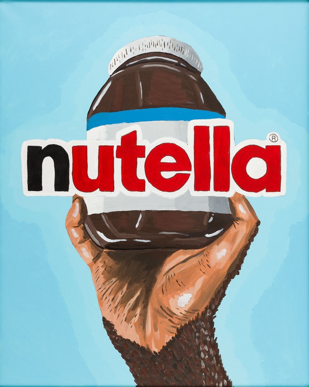 Artwork by Jędrzej Wise, Untitled, Made of acrylic/canvas