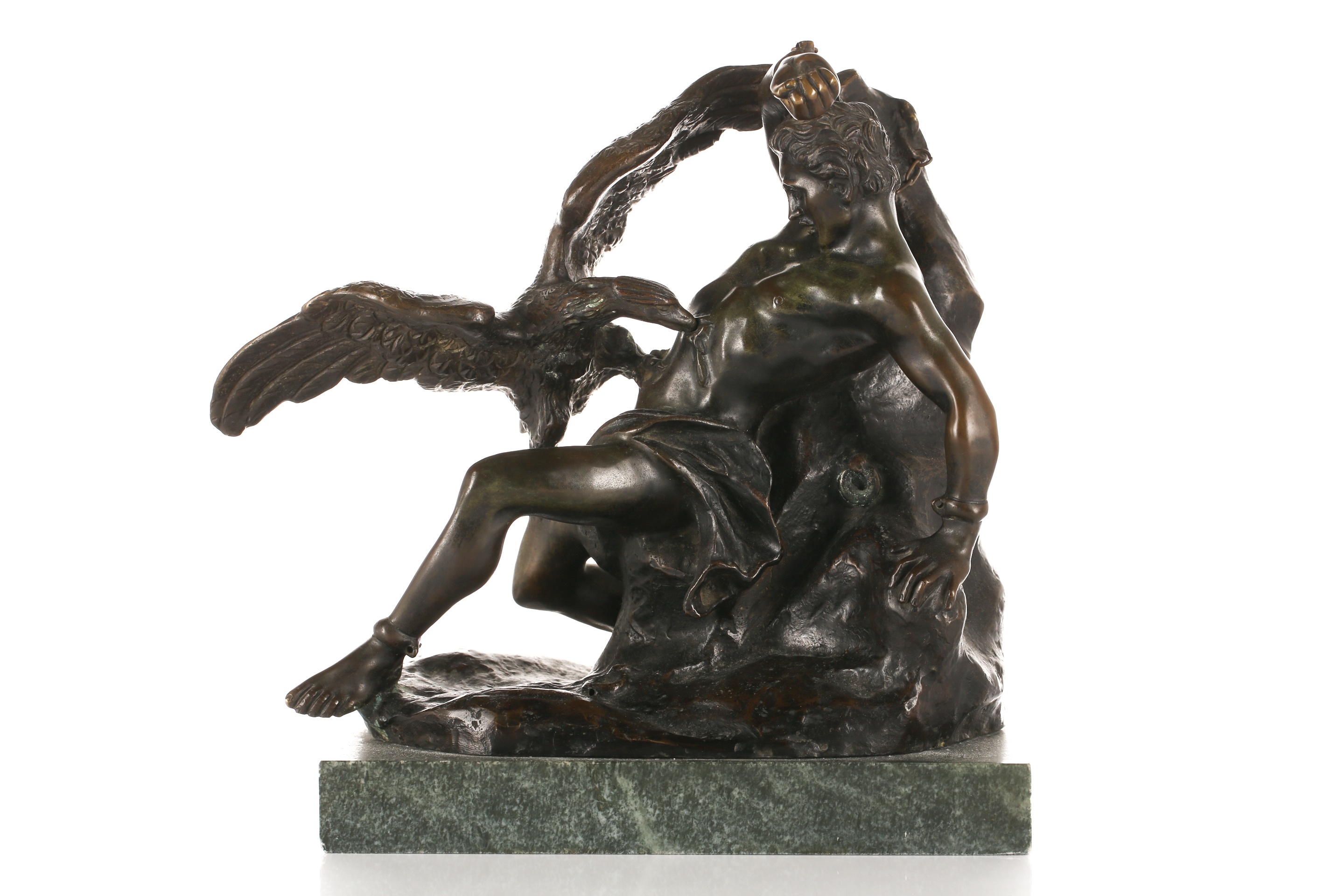 Prometheus Bound Sculpture