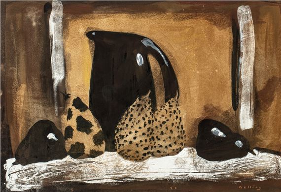 Stilleben med pærer og mugge - Svein Bolling