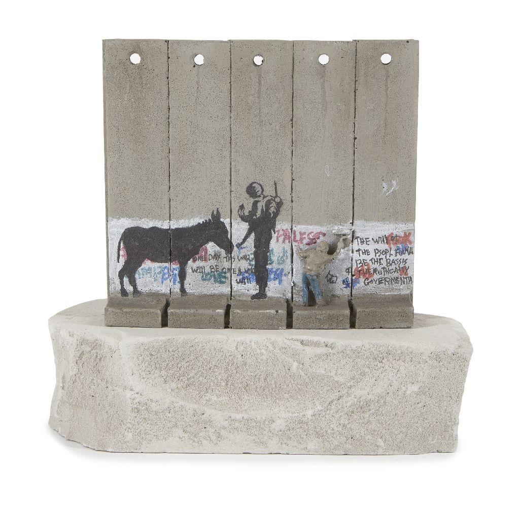 Banksy | Wall Sculpture (Donkey Documents) (2018) | MutualArt