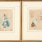 Artwork by John Francis Drummond, 16th Lancers, Made of watercolour with gouache