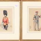 Artwork by John Francis Drummond, 16th Lancers, Made of watercolour with gouache