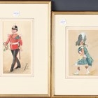 Artwork by John Francis Drummond, 16th Lancers, Made of watercolour with gouache