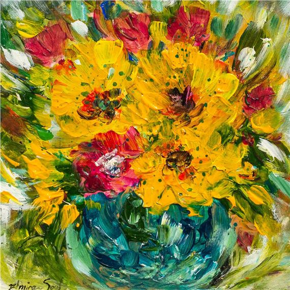 Still Life Flowers by Elmira Soul