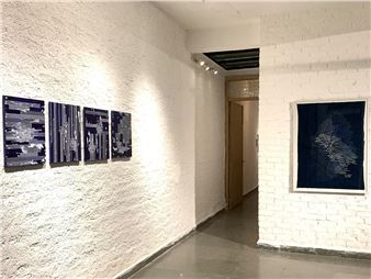 ONLINE: Hansika Sharma: Saw Myself Staring At Myself In The Bluest Mirror - Gallery Threshold