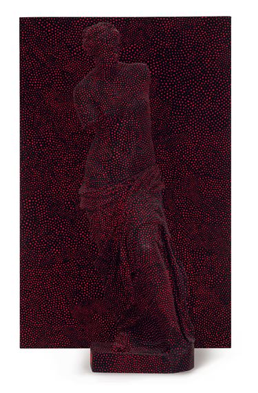 Statue of Venus Obliterated by Infinity Nets by Yayoi Kusama, 1998
