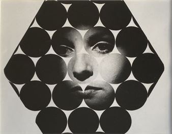 Composition with face - Robert Jonas