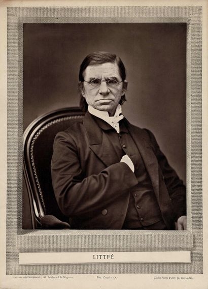 Artwork by Pierre Petit, Portrait of the doctor, Made of Gelatin silver print