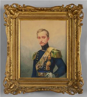 Ritratto di giovane ufficiale - Camilla Guiscardi Gandolfi