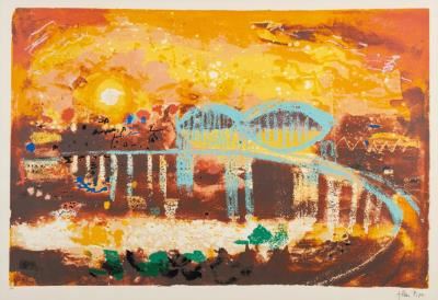 1992] - Saltash Bridge by John Piper, circa 1983