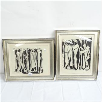 Figures in a crowd - Ella Coeckx