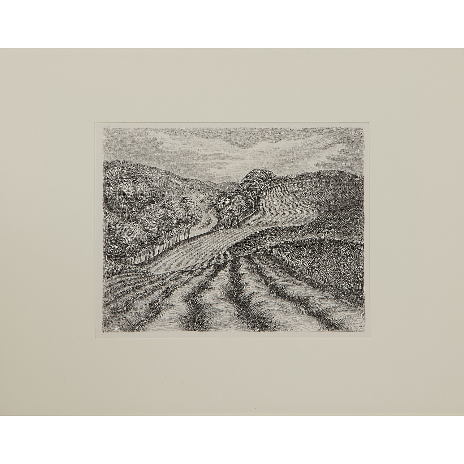 Wanda Gág Ploughed Fields MutualArt