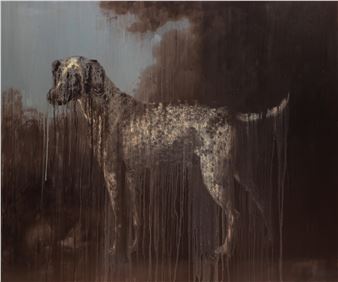 Szary centkowany ogar - Krzysztof Nowicki