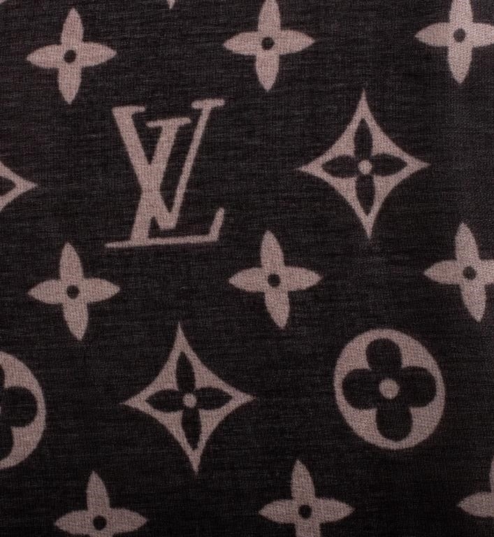 Louis Vuitton Vintage Logo Print Scarf, $662