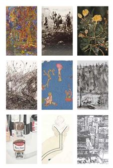 Installation view of David Ambrose exhibition at Kentler International Drawing Space.