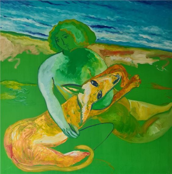 Ritratto di Mirò by Mimmo Germanà, 1991