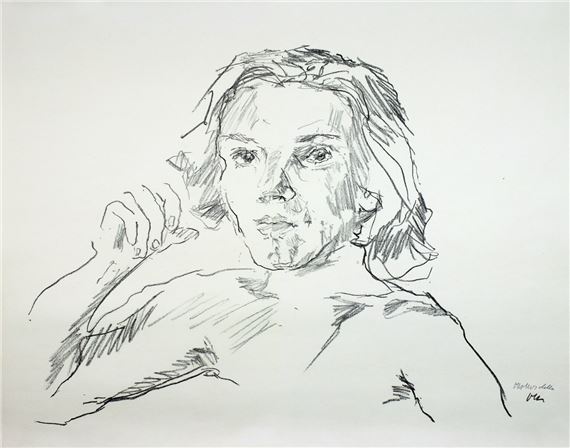 Gitta by Oskar Kokoschka, 1953.