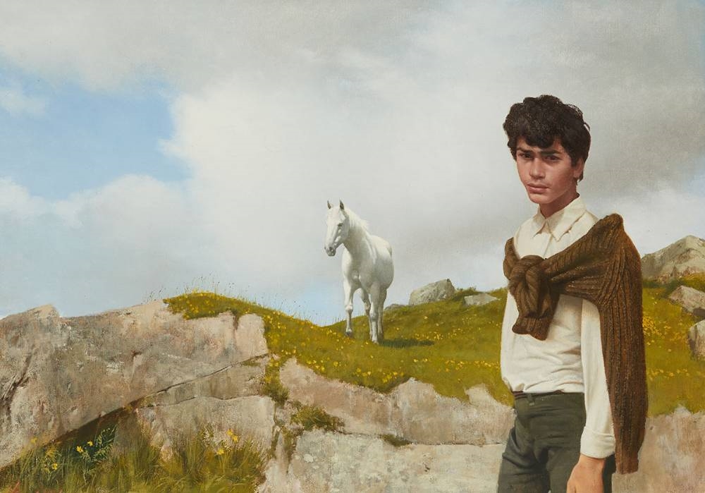 Artwork by Patrick Hennessy, THE KILLARNEY BOY, Made of oil on canvas