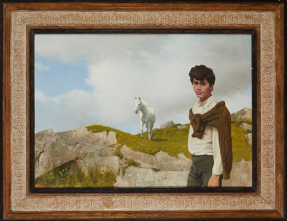 Artwork by Patrick Hennessy, THE KILLARNEY BOY, Made of oil on canvas