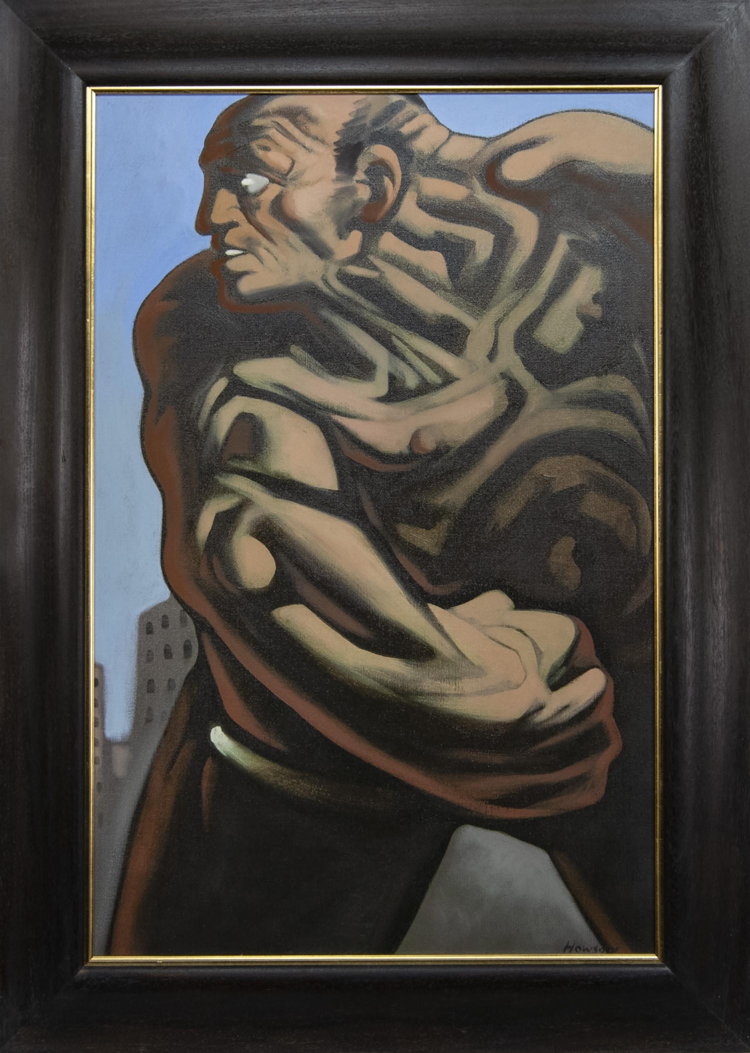 Peter Howson Obe | THE FIGHTER | MutualArt