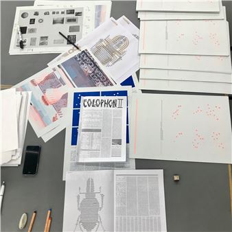 Colophon: Magazine For Art And Science - Kunstraum München