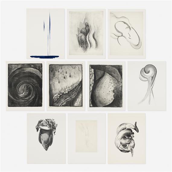 Drawings by Georgia O'Keeffe, 1968